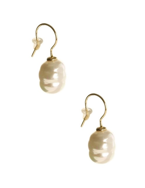 Imagen de producto Aretes Majorica con acabado brillante imitación perla