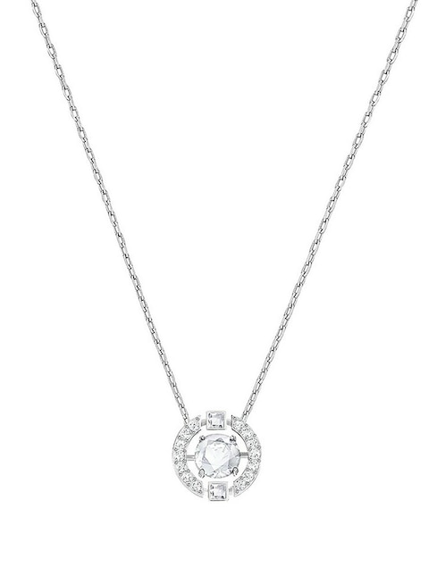 COLLAR SWAROVSKI SPARKLI, LARGO, PLATA