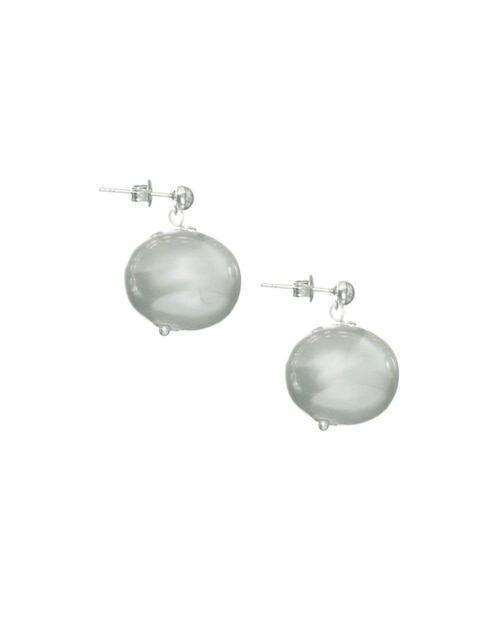Aretes Anthony Vincent con acabado brillante imitación perla