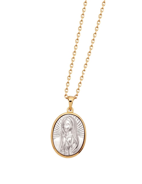 Medalla irregular Artre Virgen de Guadalupe