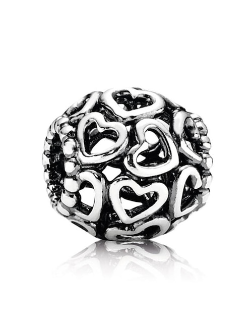 Charm de corazón de plata P 925 1