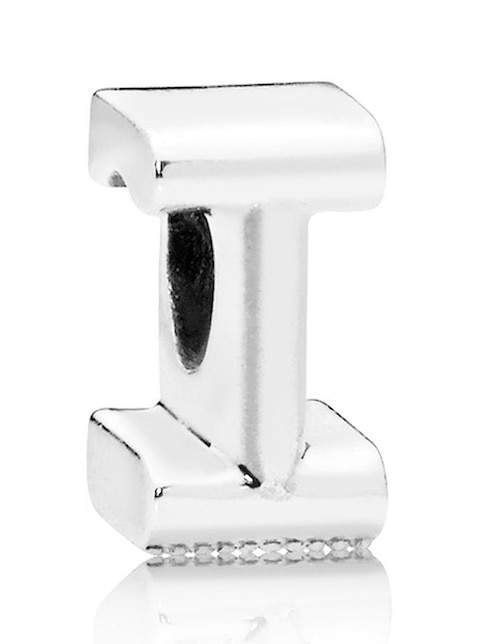 Charm de letras de plata 1