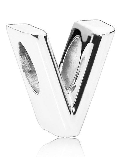 Charm de letras Pandora de plata P 925