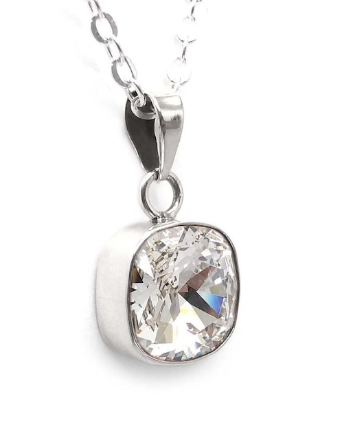 Collar Zvezda Cushion de plata P 925