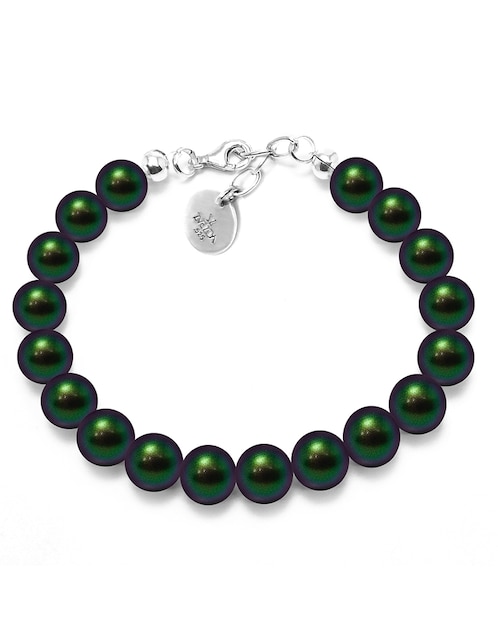 Pulsera de plata con perla 1