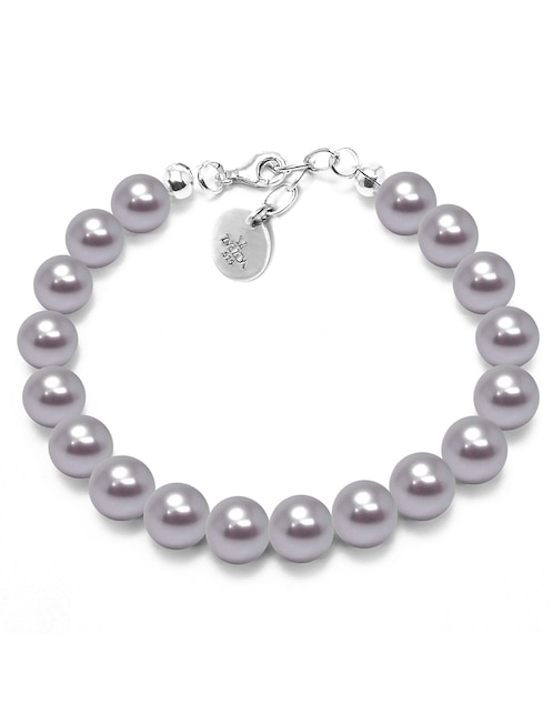 Pulsera de plata con perla 1