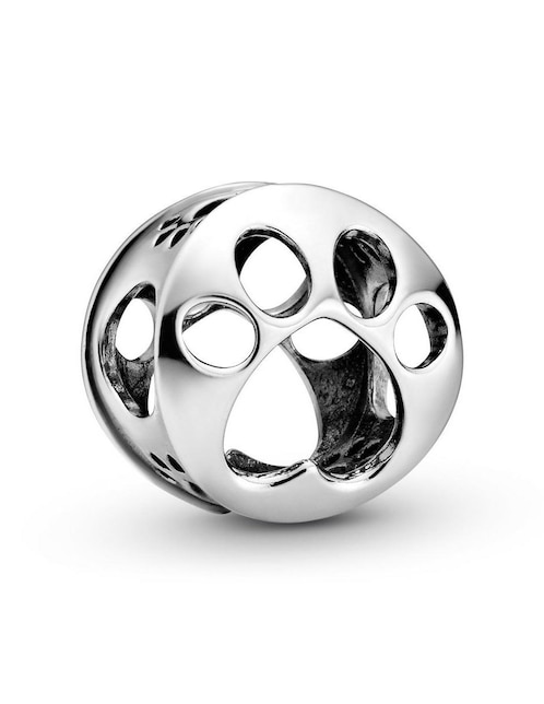 Charm de huella Pandora de plata P 925
