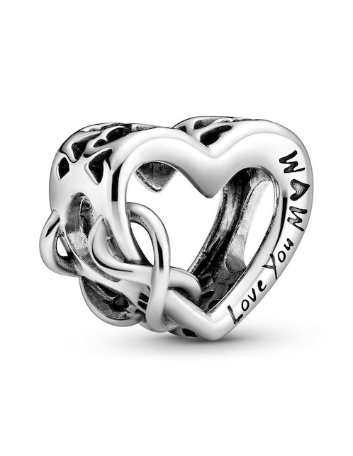 Charm de corazón de plata P 925 1