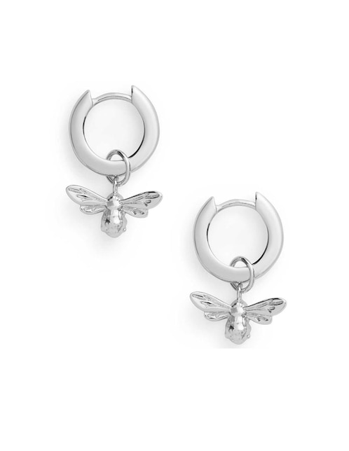 Aretes Olivia Burton de plata con acabado brillante