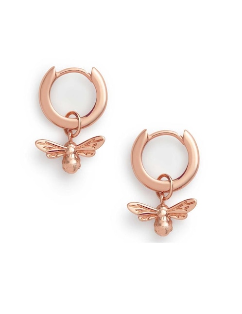 Aretes Olivia Burton de plata con acabado brillante