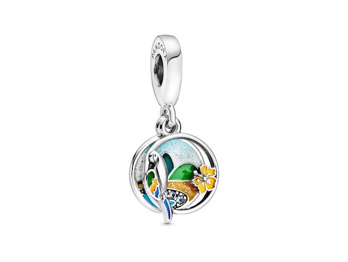 Charm Pandora de plata cristal