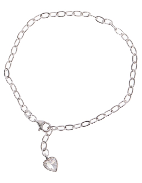Pulsera Amor de plata con acabado pulido