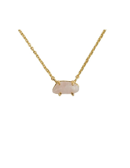 Collar Luckyly 14 k Cuarzo