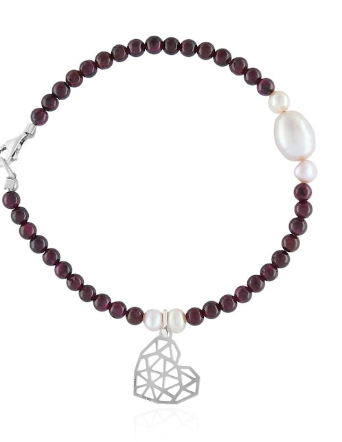 Pulsera Anamora Por Tanya Moss de plata