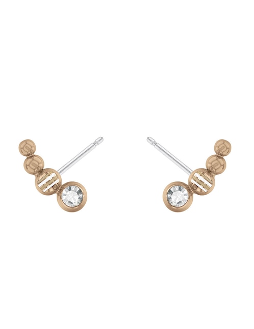 Aretes Tommy Hilfiger con acabado pavé cristal