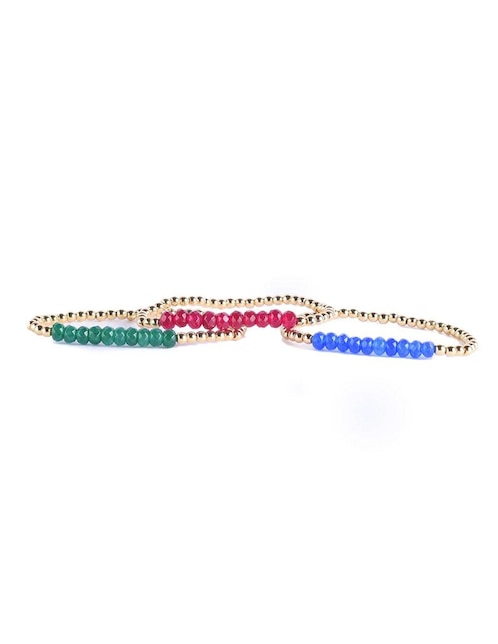 Set pulsera Oro Angelus con acabado brillante