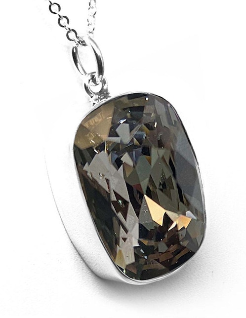 Collar Zvezda Baguette de plata P 925