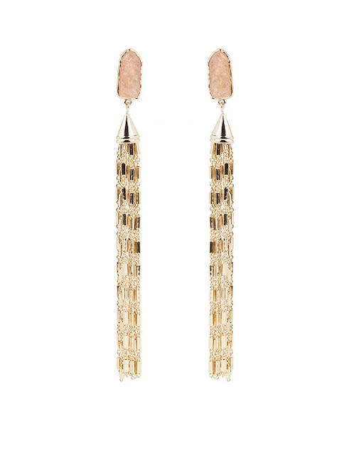 Aretes largos Carolee fantasía