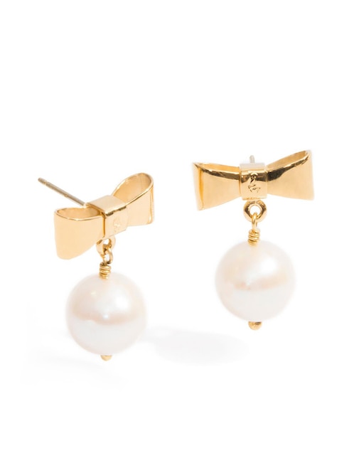 Aretes Daniel Espinosa Jewelry con acabado baño de oro