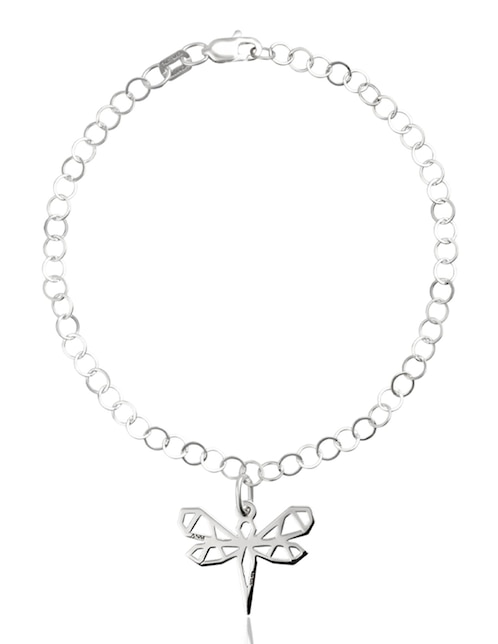 Pulsera Anamora Por Tanya Moss de plata con acabado pulido