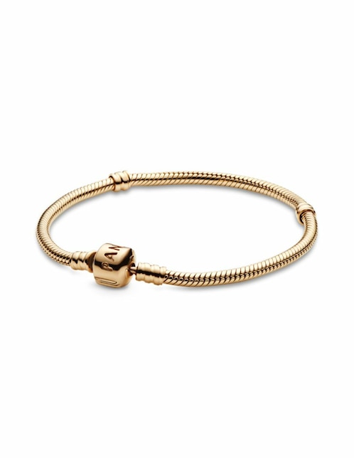 Pulsera Pandora de oro 14 k Moments con acabado brillante