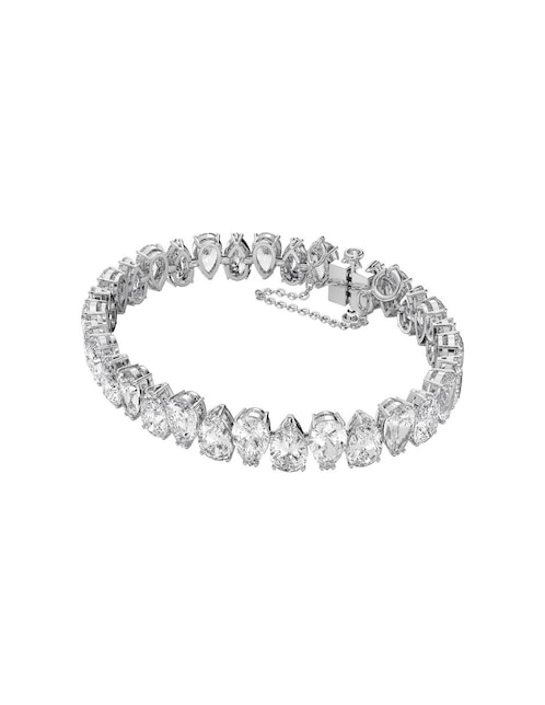 Brazalete Swarovski con acabado pulido