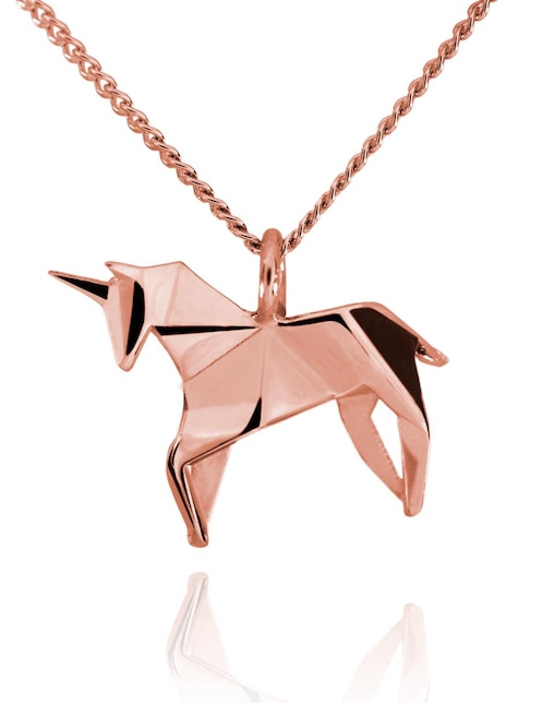 Dije de unicornio Necora de plata