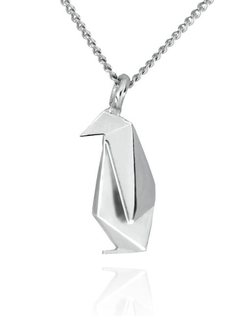 Dije de pingüino Necora de plata P 925