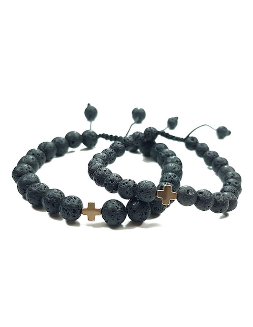 Set pulsera con acabado mate 1