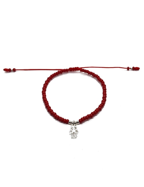 Pulsera María Karina de plata con acabado pulido