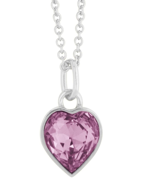 Collar de corazón de baño de oro 1