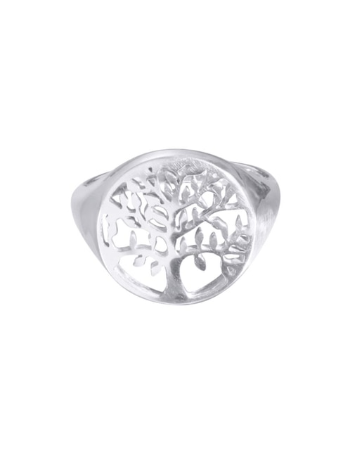 Anillo de árbol pulido