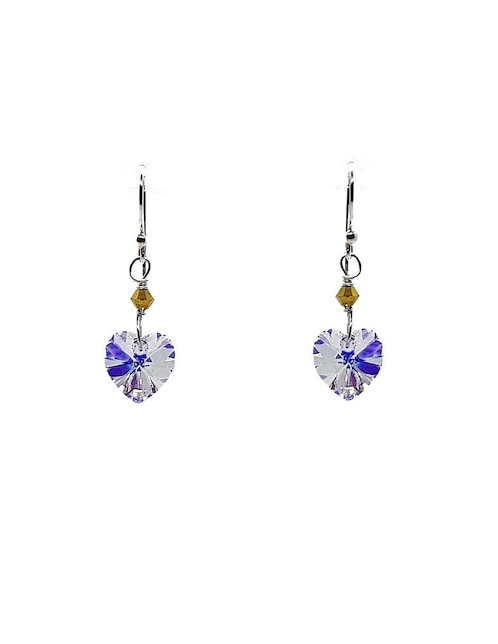 Aretes María Karina con acabado brillante swarovski