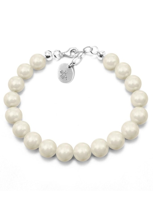 Pulsera de plata con perla 1