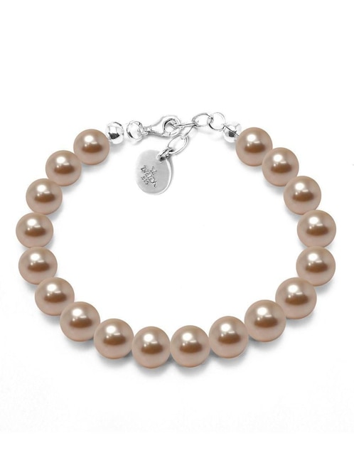 Pulsera de plata con perla 1