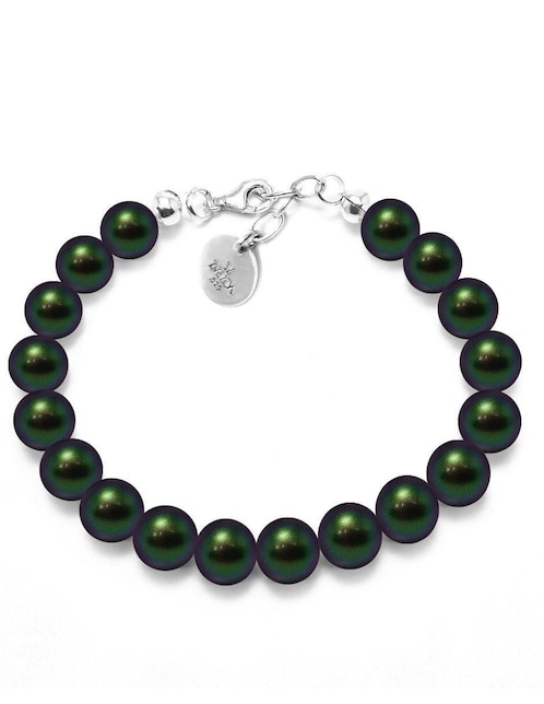 Pulsera de plata con perla 1