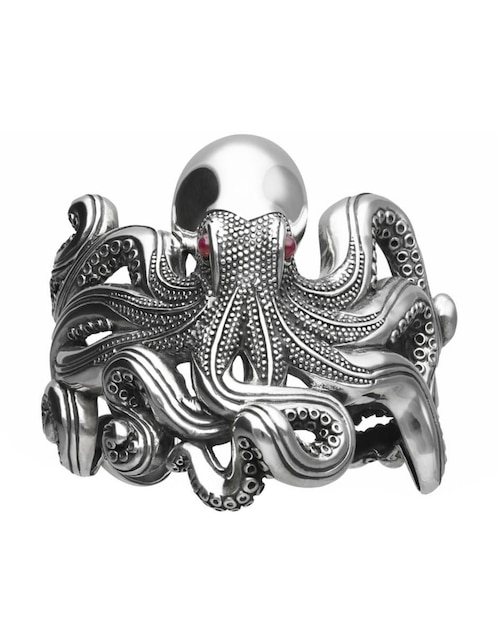Brazalete Talleres de los Ballesteros de plata con acabado oxidado