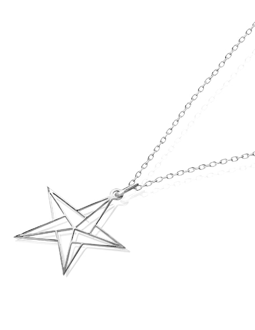 Dije de estrella Anamora Por Tanya Moss de plata