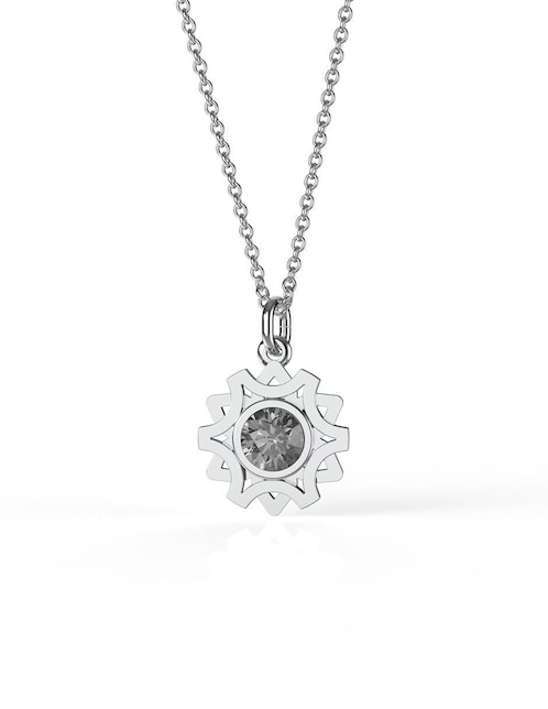 Dije de plata P 925 cristal 1