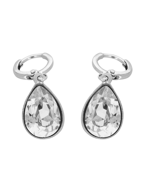 Arracadas de gota Ortiz Espinosa cristal