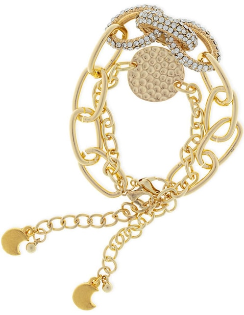 Pulsera Parisa Joyería con acabado pavé
