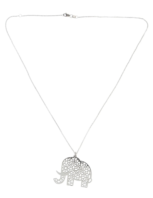 Dije de elefante de plata P 925 1