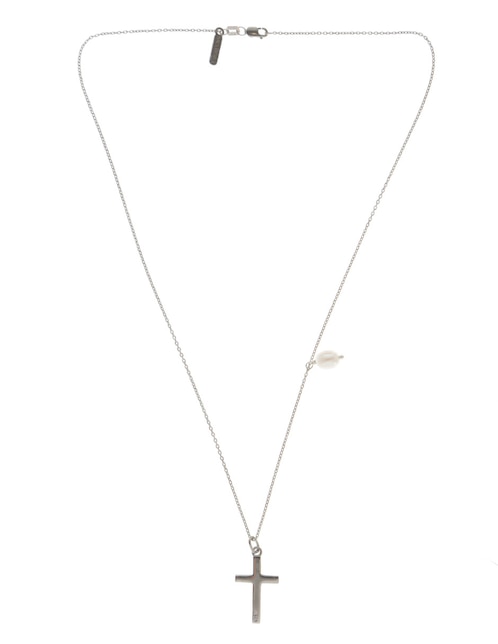 Dije de cruz de plata P 925 1