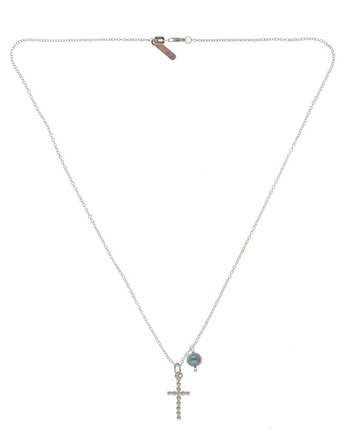 Dije de cruz de plata 1
