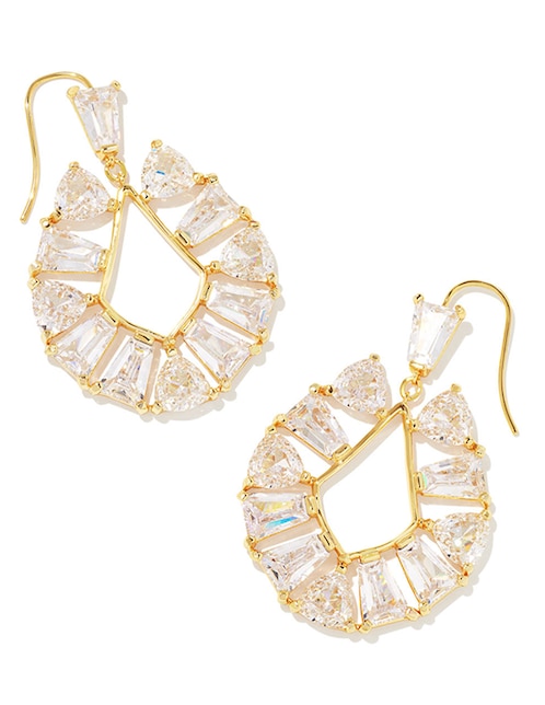 Aretes de gota Kendra Scott Facetados con acabado brillante semipreciosas