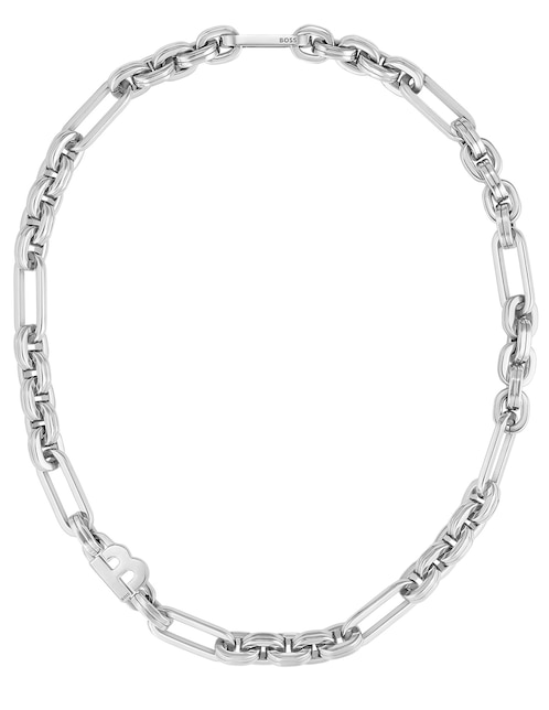 Collar Hugo Boss Hailey de acero inoxidable