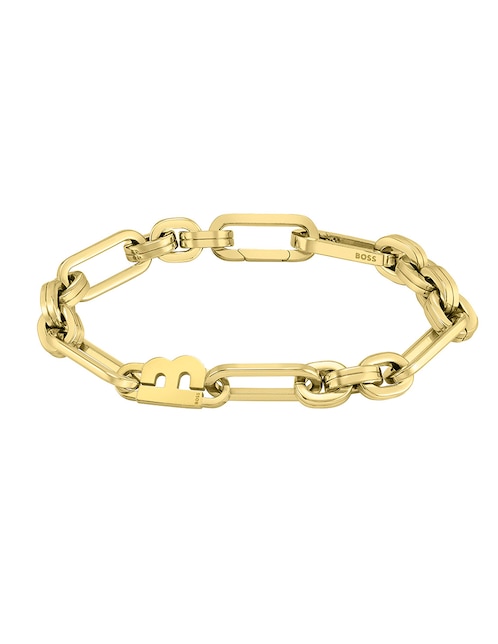 BRAZALETE HUGO BOSS, UNITALLA, DORADO