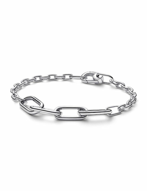 Pulsera de plata con acabado pulido 1