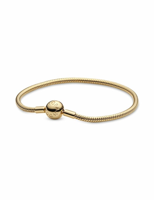 Pulsera Pandora de oro con acabado baño de oro