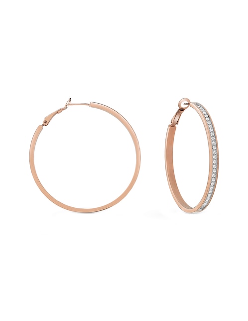 Arracadas Guess con acabado brillante zirconia